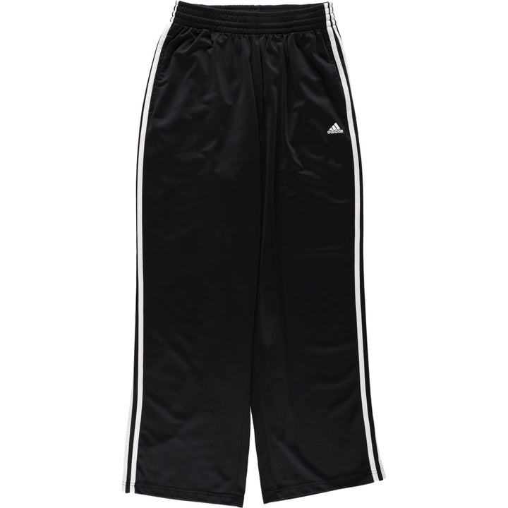 Adidas adidas jersey pants track pants men's size L polyester black type Vintage Second Hand