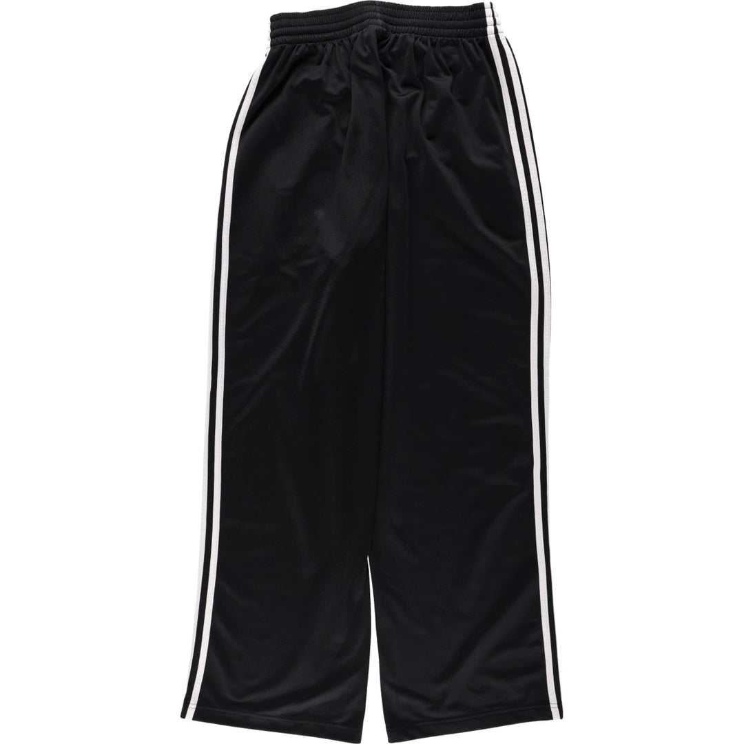 Adidas adidas jersey pants track pants men's size L polyester black type Vintage Second Hand
