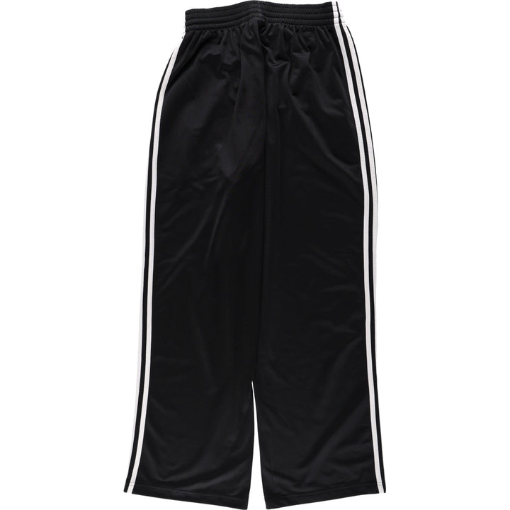 Adidas adidas jersey pants track pants men's size L polyester black type Vintage Second Hand