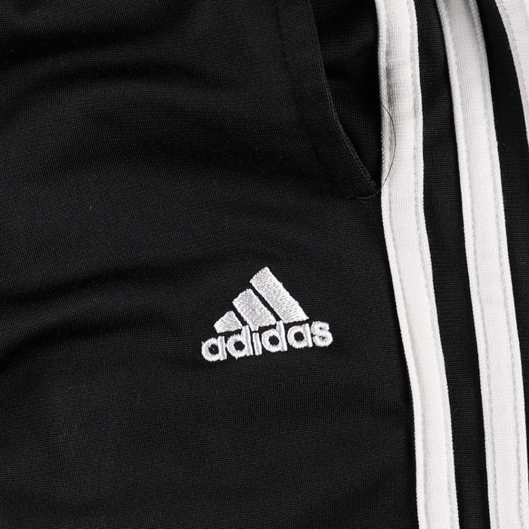 Adidas adidas jersey pants track pants men's size L polyester black type Vintage Second Hand