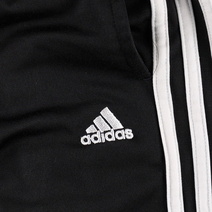 Adidas adidas jersey pants track pants men's size L polyester black type Vintage Second Hand