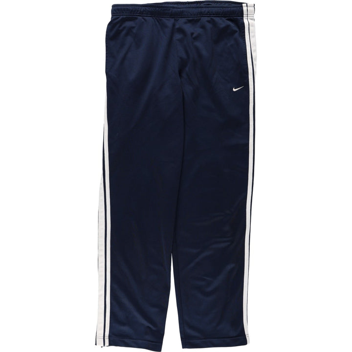 Nike Jersey Pants, Track Pants, Men's XL polyester navy blue type Vintage Second Hand
