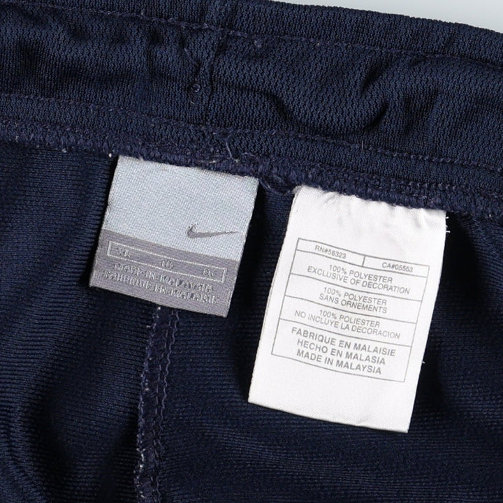 Nike Jersey Pants, Track Pants, Men's XL polyester navy blue type Vintage Second Hand