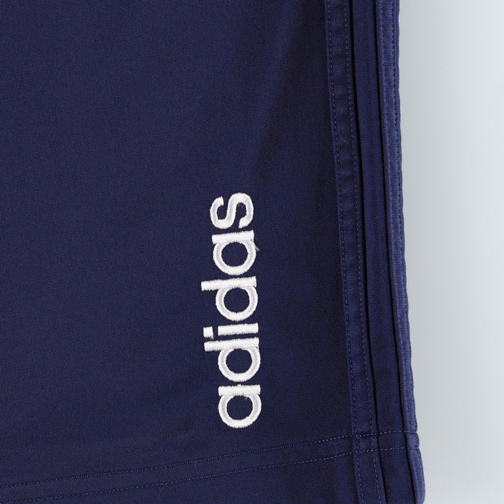 Adidas Track Pants, Men's XL polyester navy blue type Vintage Second Hand