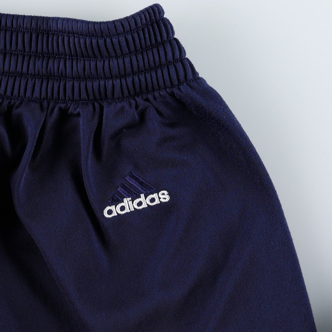 Adidas Track Pants, Men's XL polyester navy blue type Vintage Second Hand