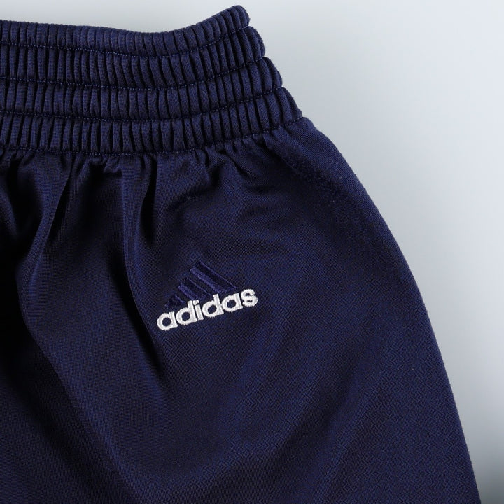 Adidas Track Pants, Men's XL polyester navy blue type Vintage Second Hand