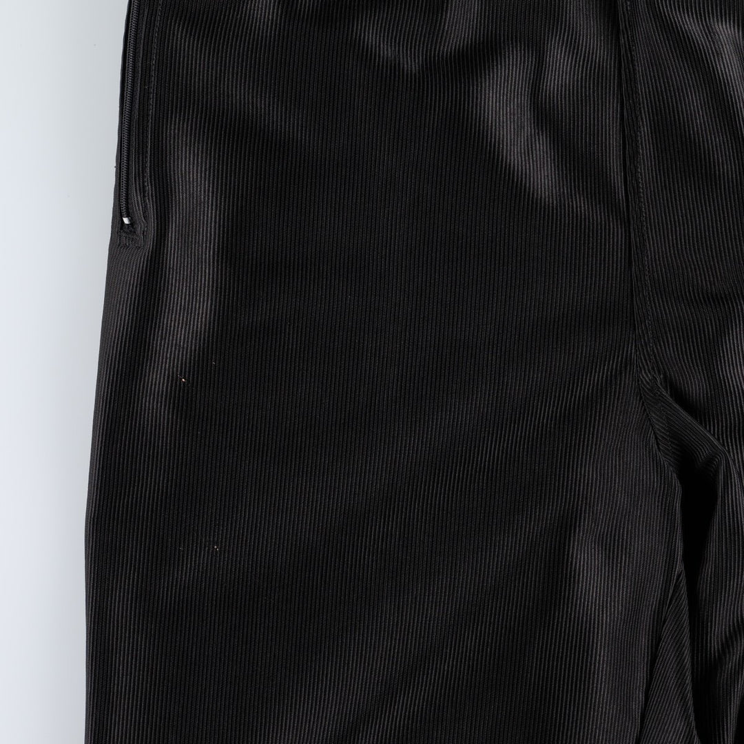 90'S Adidas track pants, men's size M (approx.) polyester black type Vintage Second Hand