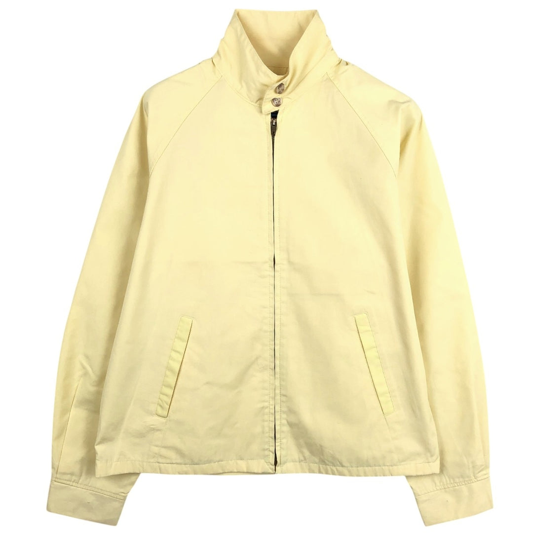 ~90'S Town Craft Plus Harrington Jacket Swing Top (Men's Size M) unclear lemon yellow Vintage Second Hand