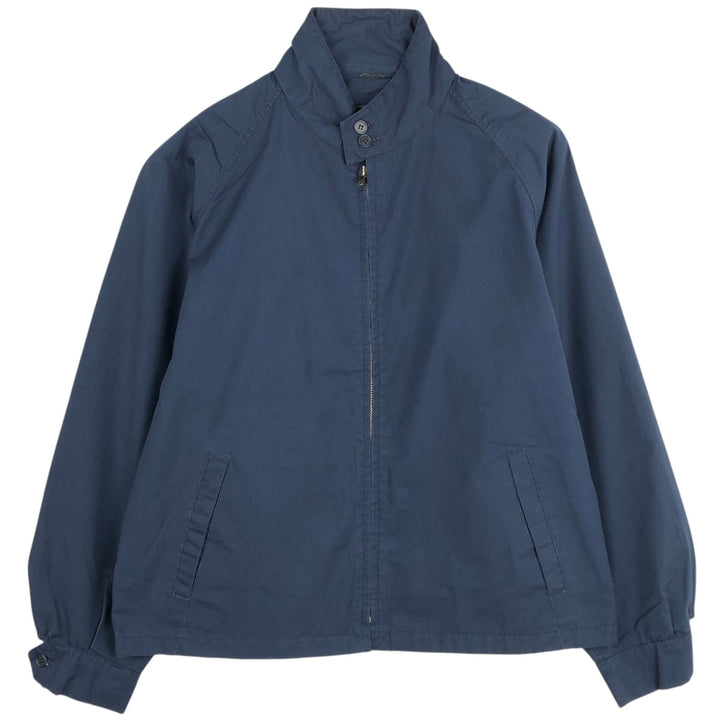 1970'S English Squire Harrington Jacket Swing Top, Made in USA, Men's XXL equivalent, Vintage polyester navy blue type Vintage Second Hand