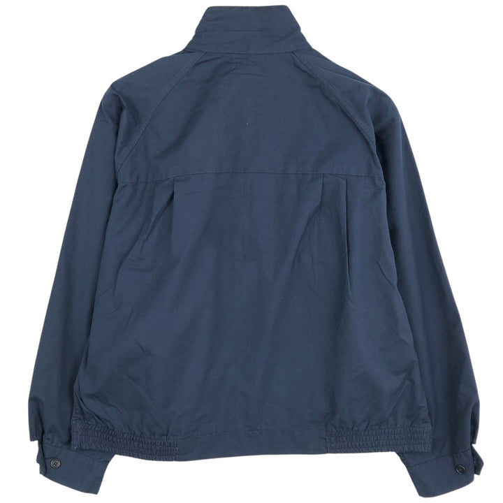 1970'S English Squire Harrington Jacket Swing Top, Made in USA, Men's XXL equivalent, Vintage polyester navy blue type Vintage Second Hand