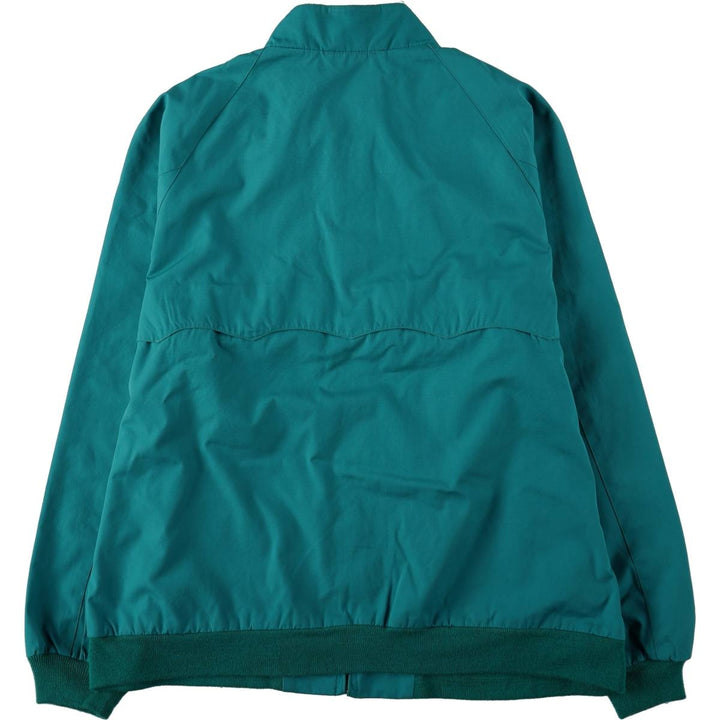 1980'S Lacoste Izod Harrington Jacket, Swing Top, Men's XL cotton Emerald green Vintage Second Hand