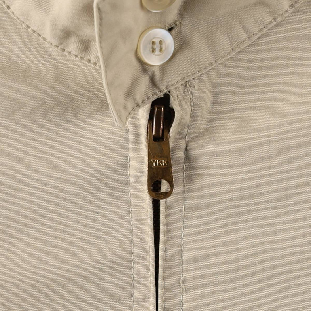 80s-90'S Lacoste IZOD Harrington Jacket Swing Top, Men's Size L (approx.) unclear Beige type Vintage Second Hand