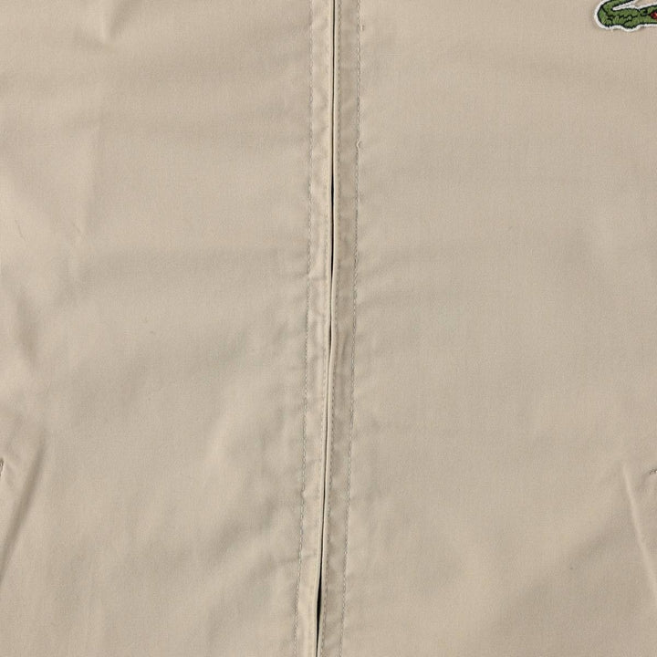 80s-90'S Lacoste IZOD Harrington Jacket Swing Top, Men's Size L (approx.) unclear Beige type Vintage Second Hand