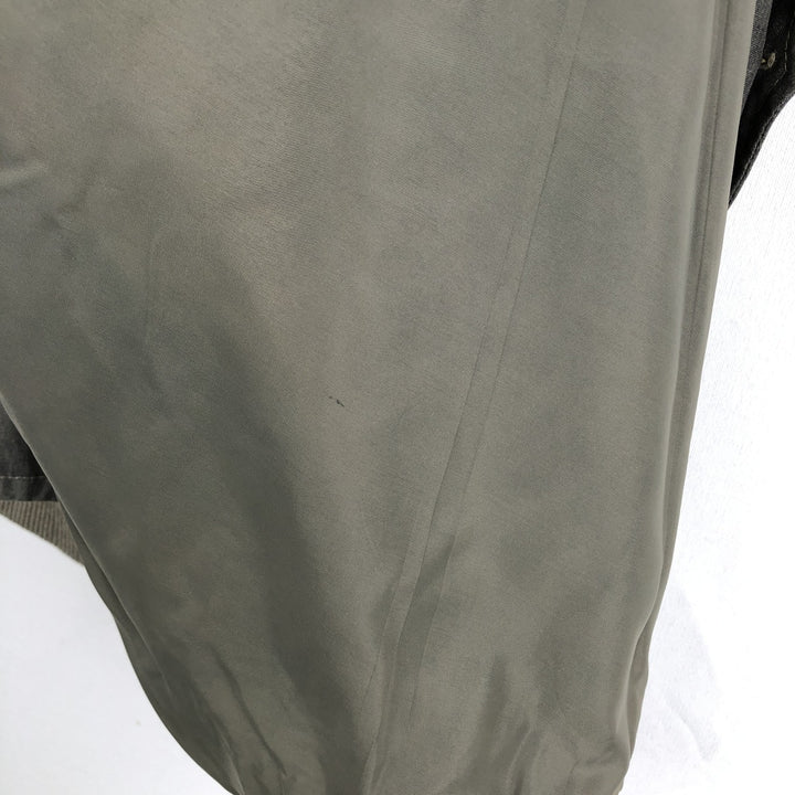 1990'S Lands' End Harrington Jacket Swing Top (Men's Size L) polyester Khaki type Vintage Second Hand