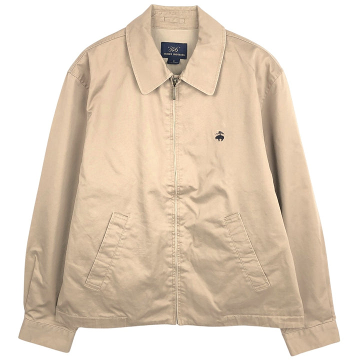 2000'S Brooks Brothers 346 Swing Top Sports Jacket, Men's Size M (approx.) Cotton (lining) Beige type Vintage Second Hand