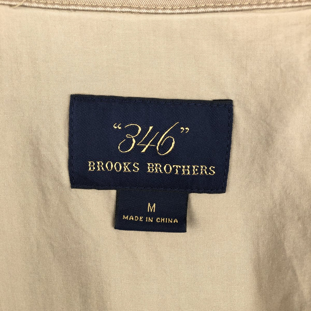 2000'S Brooks Brothers 346 Swing Top Sports Jacket, Men's Size M (approx.) Cotton (lining) Beige type Vintage Second Hand