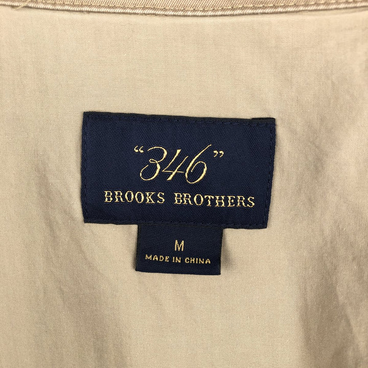 2000'S Brooks Brothers 346 Swing Top Sports Jacket, Men's Size M (approx.) Cotton (lining) Beige type Vintage Second Hand