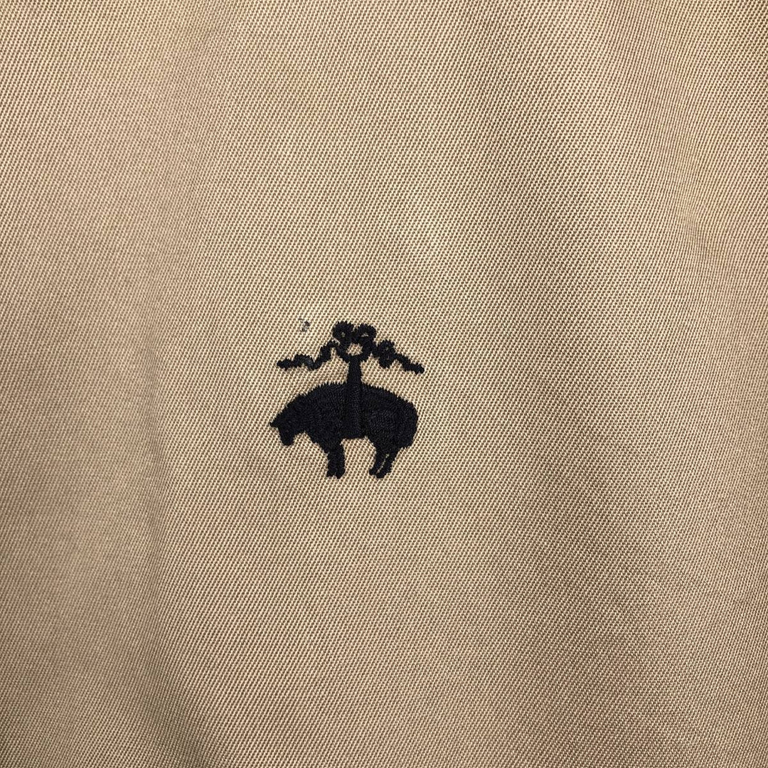 2000'S Brooks Brothers 346 Swing Top Sports Jacket, Men's Size M (approx.) Cotton (lining) Beige type Vintage Second Hand