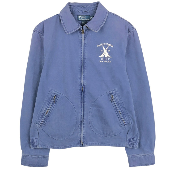 Ralph Lauren POLO by Ralph Lauren Swing Top Sports Jacket Men's M cotton navy blue type Vintage Second Hand