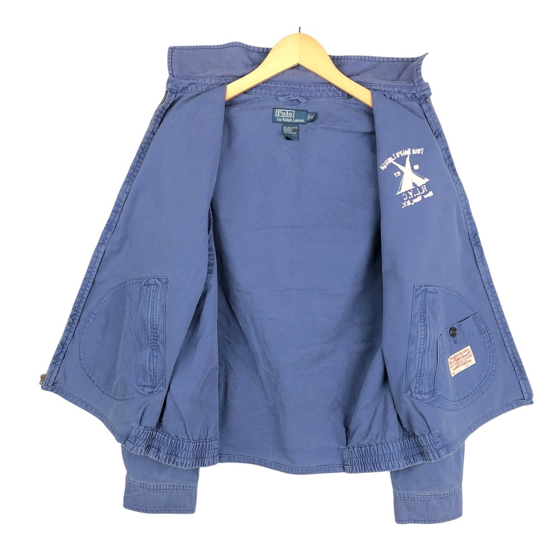Ralph Lauren POLO by Ralph Lauren Swing Top Sports Jacket Men's M cotton navy blue type Vintage Second Hand