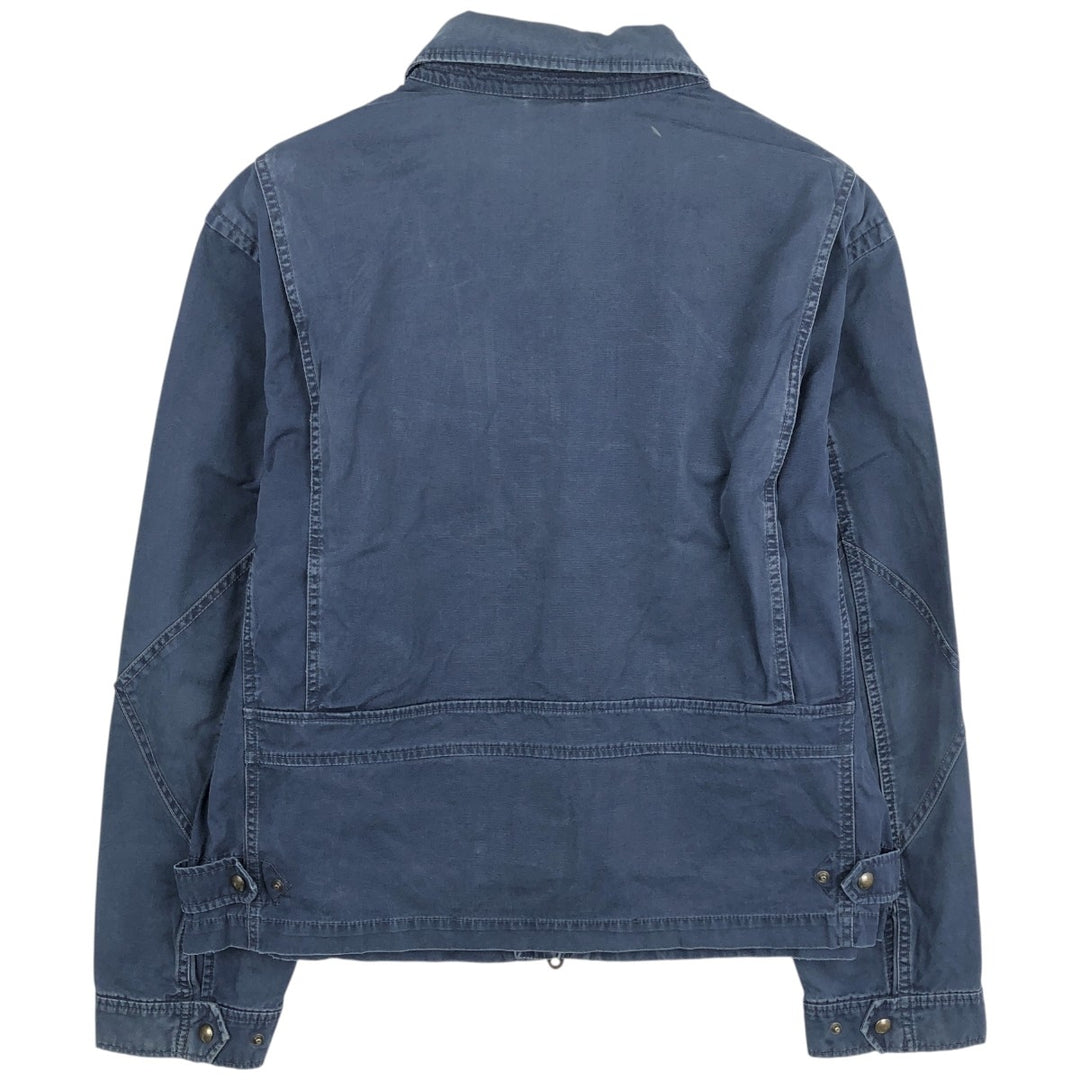 Ralph Lauren POLO by Ralph Lauren Swing Top Sports Jacket Men's XL cotton navy blue type Vintage Second Hand