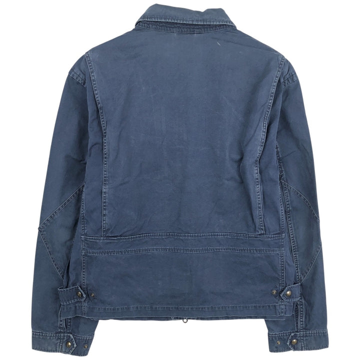 Ralph Lauren POLO by Ralph Lauren Swing Top Sports Jacket Men's XL cotton navy blue type Vintage Second Hand