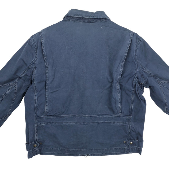 Ralph Lauren POLO by Ralph Lauren Swing Top Sports Jacket Men's XL cotton navy blue type Vintage Second Hand
