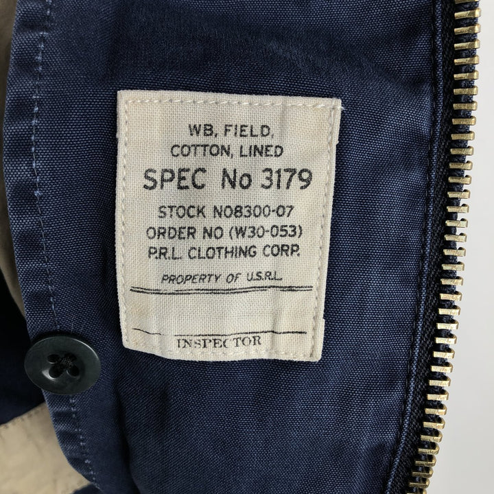 Ralph Lauren POLO by Ralph Lauren Swing Top Sports Jacket Men's XL cotton navy blue type Vintage Second Hand