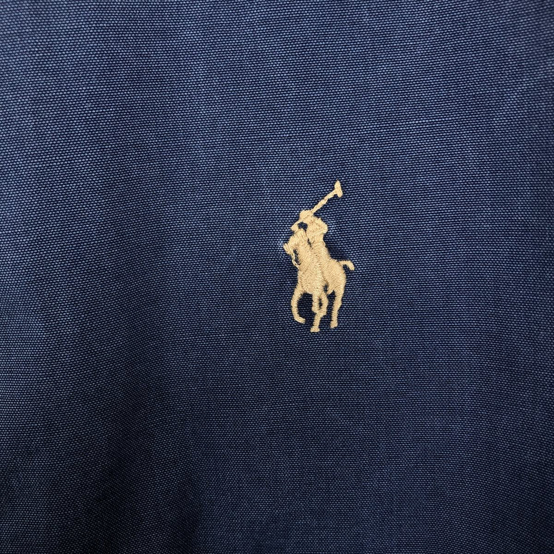 Ralph Lauren POLO by Ralph Lauren Swing Top Sports Jacket Men's XL cotton navy blue type Vintage Second Hand