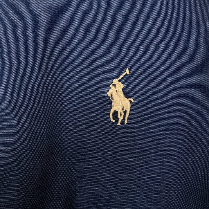 Ralph Lauren POLO by Ralph Lauren Swing Top Sports Jacket Men's XL cotton navy blue type Vintage Second Hand