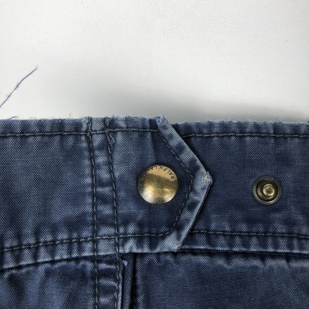 Ralph Lauren POLO by Ralph Lauren Swing Top Sports Jacket Men's XL cotton navy blue type Vintage Second Hand