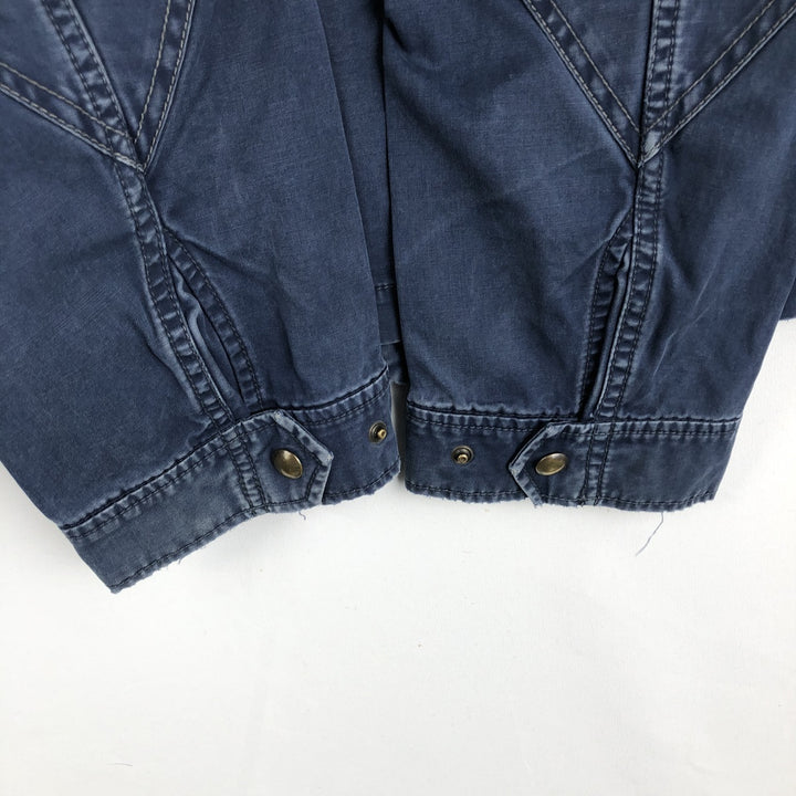 Ralph Lauren POLO by Ralph Lauren Swing Top Sports Jacket Men's XL cotton navy blue type Vintage Second Hand