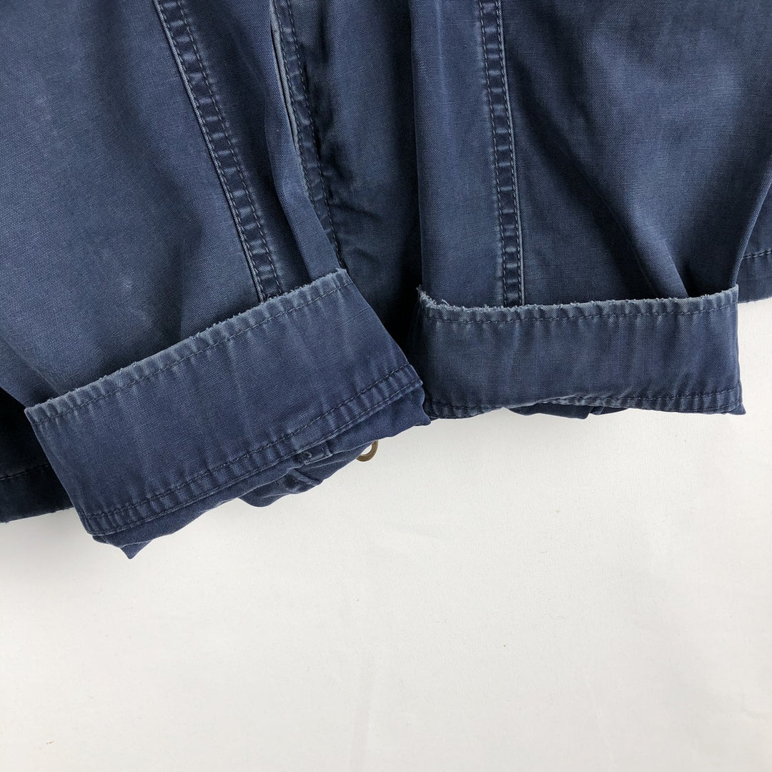 Ralph Lauren POLO by Ralph Lauren Swing Top Sports Jacket Men's XL cotton navy blue type Vintage Second Hand