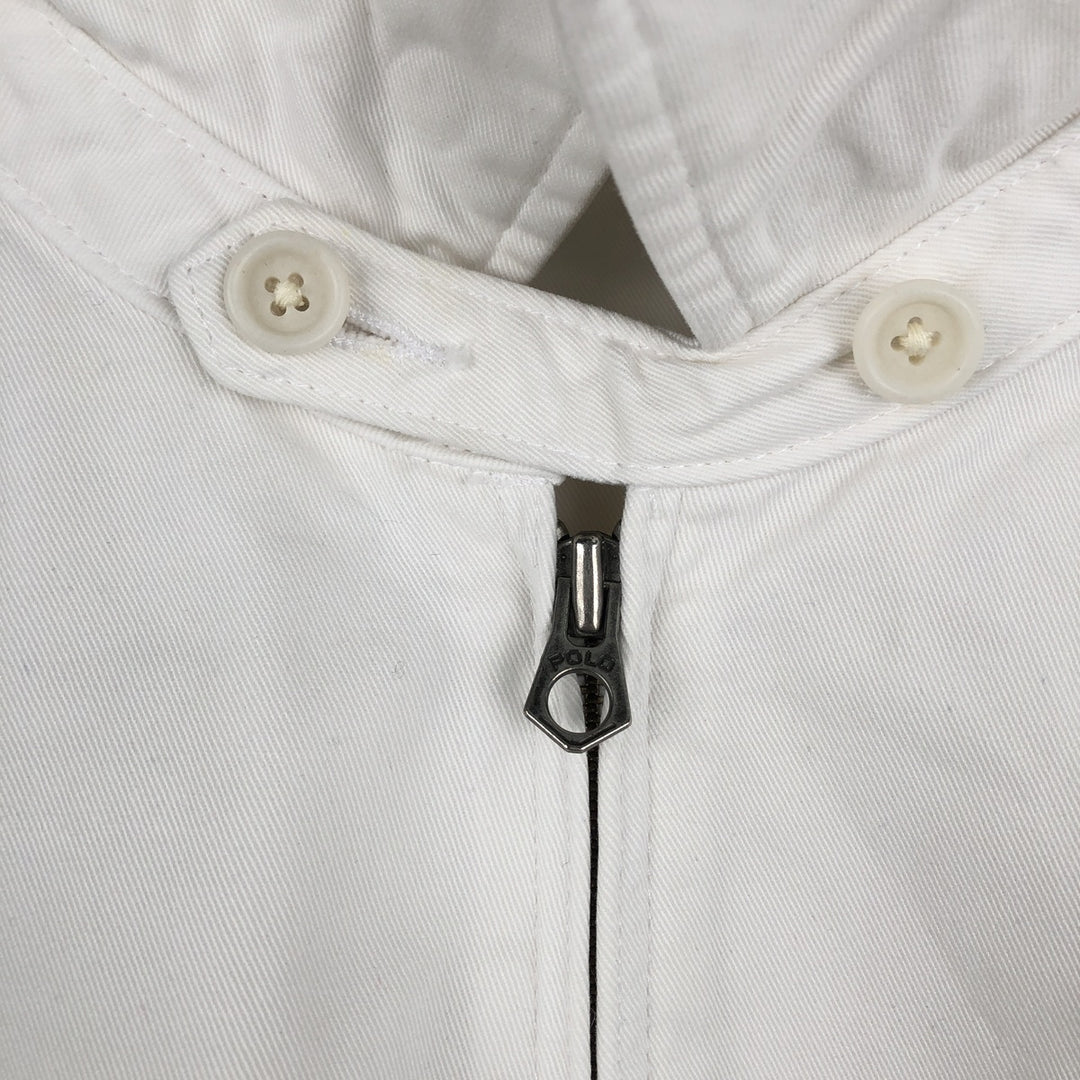 Ralph Lauren POLO by Ralph Lauren Swing Top Sports Jacket Men's XL cotton white type Vintage Second Hand