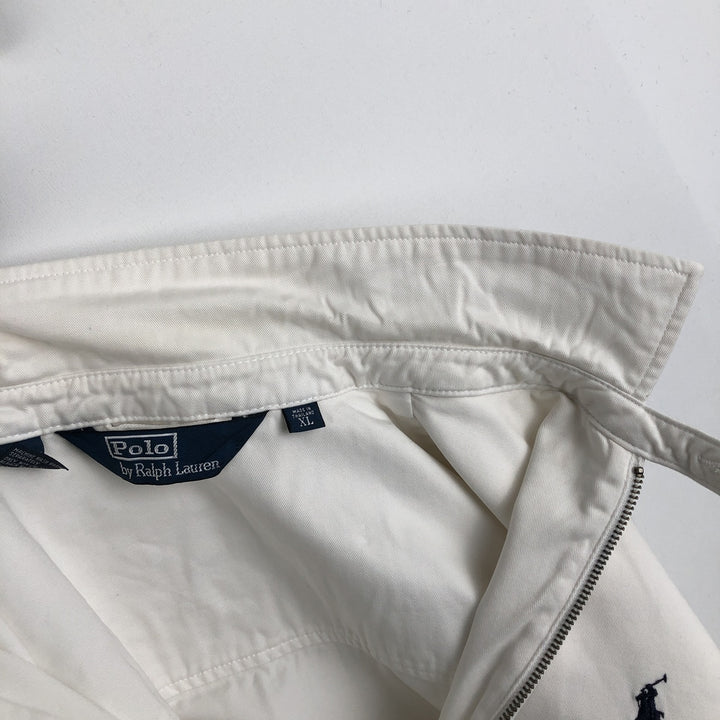 Ralph Lauren POLO by Ralph Lauren Swing Top Sports Jacket Men's XL cotton white type Vintage Second Hand