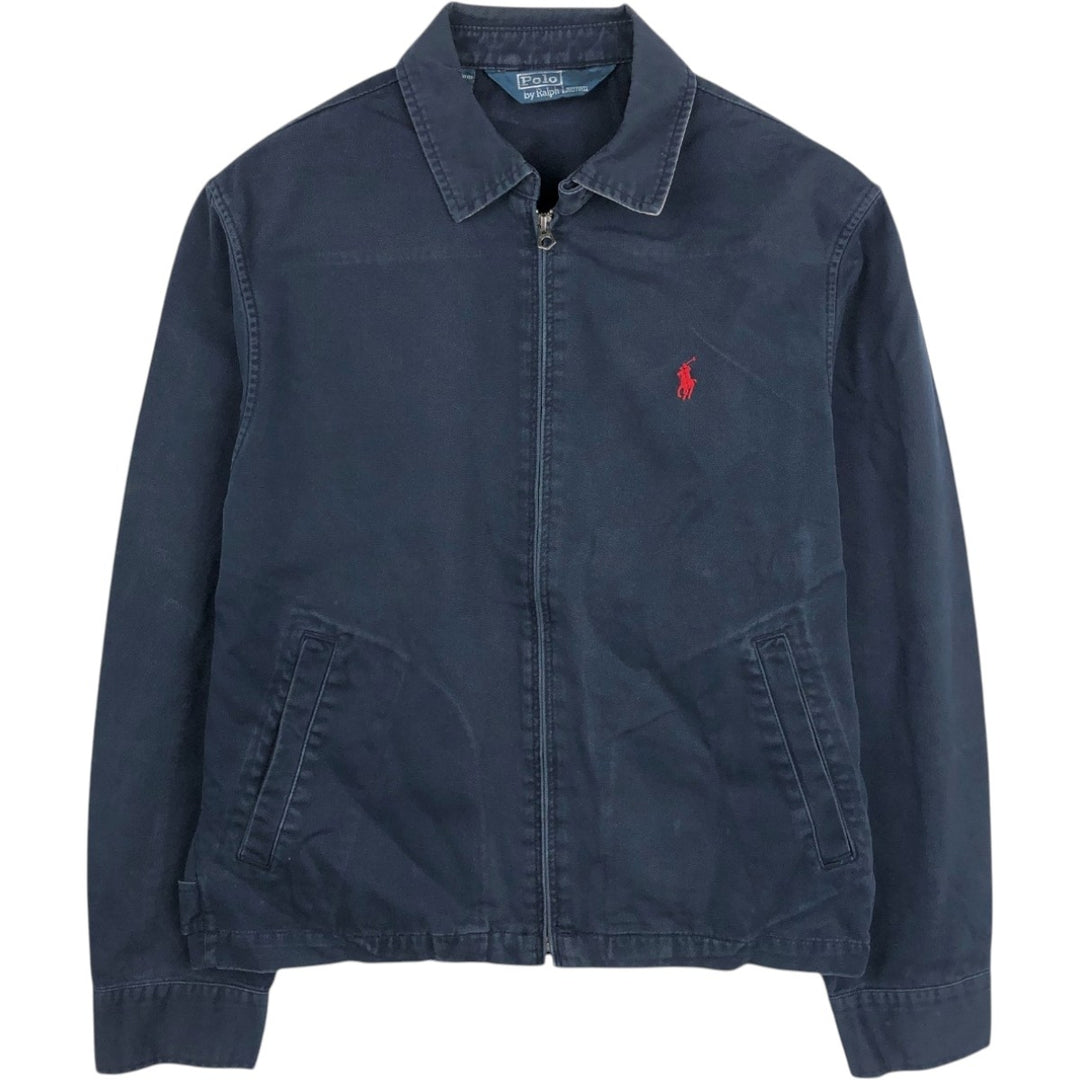 Ralph Lauren POLO by Ralph Lauren Swing Top Sports Jacket Men's M cotton navy blue type Vintage Second Hand