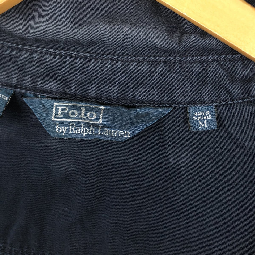 Ralph Lauren POLO by Ralph Lauren Swing Top Sports Jacket Men's M cotton navy blue type Vintage Second Hand