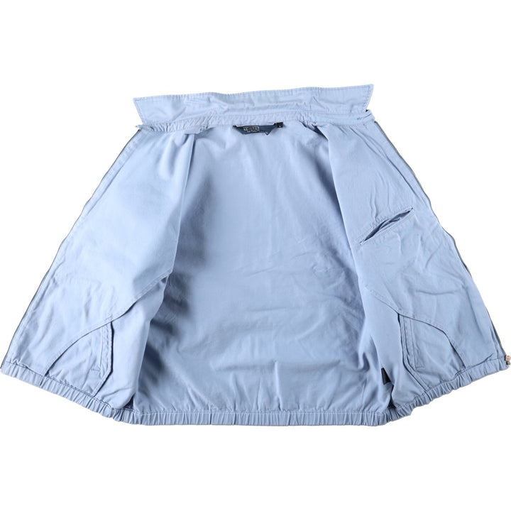 Ralph Lauren POLO by Ralph Lauren Swing Top Sports Jacket Men's L size cotton Blue type light blue Vintage Second Hand