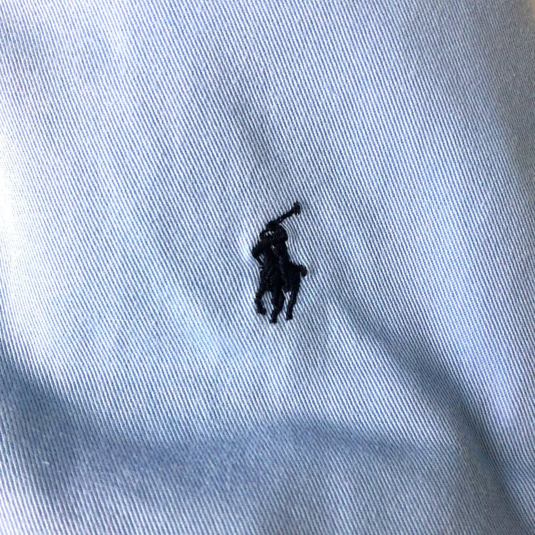 Ralph Lauren POLO by Ralph Lauren Swing Top Sports Jacket Men's L size cotton Blue type light blue Vintage Second Hand