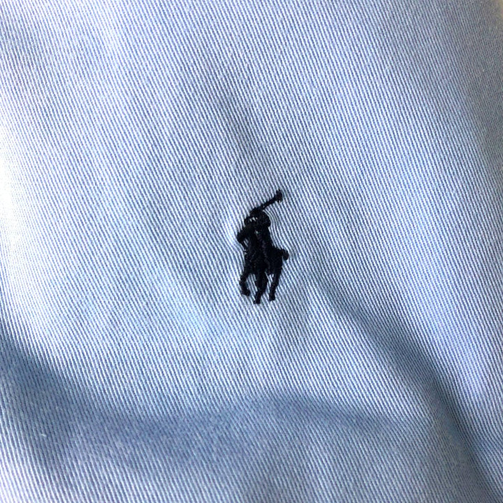 Ralph Lauren POLO by Ralph Lauren Swing Top Sports Jacket Men's L size cotton Blue type light blue Vintage Second Hand