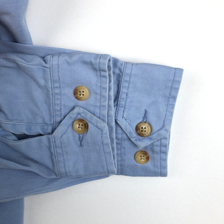 Ralph Lauren POLO by Ralph Lauren Swing Top Sports Jacket Men's L size cotton Blue type light blue Vintage Second Hand
