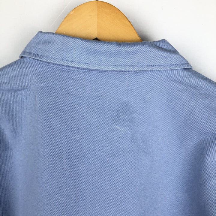 Ralph Lauren POLO by Ralph Lauren Swing Top Sports Jacket Men's L size cotton Blue type light blue Vintage Second Hand