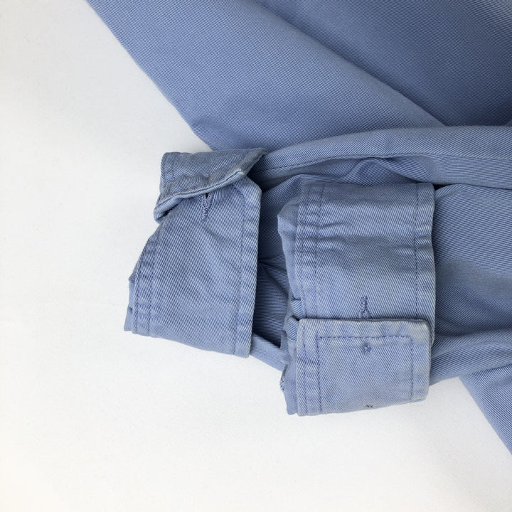 Ralph Lauren POLO by Ralph Lauren Swing Top Sports Jacket Men's L size cotton Blue type light blue Vintage Second Hand