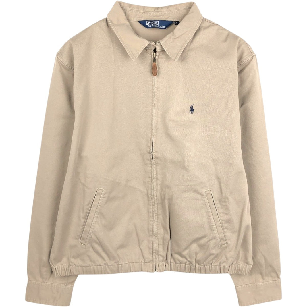 Ralph Lauren POLO by Ralph Lauren Swing Top Sports Jacket Men's XL cotton Beige type Vintage Second Hand
