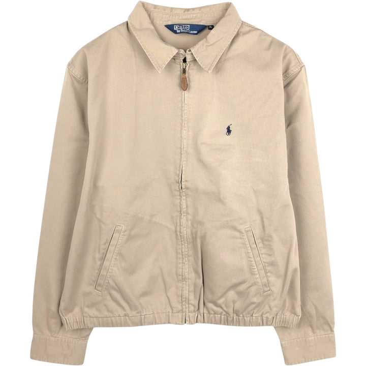 Ralph Lauren POLO by Ralph Lauren Swing Top Sports Jacket Men's XL cotton Beige type Vintage Second Hand
