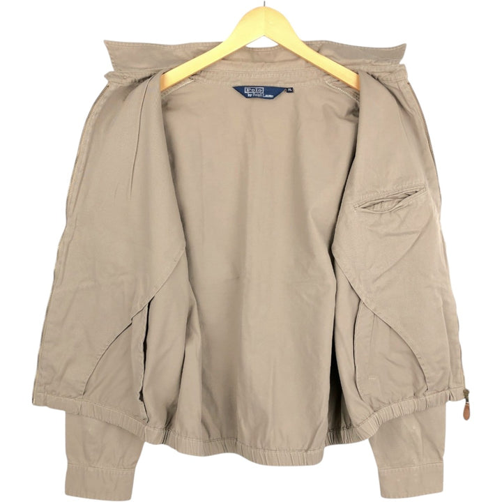 Ralph Lauren POLO by Ralph Lauren Swing Top Sports Jacket Men's XL cotton Beige type Vintage Second Hand