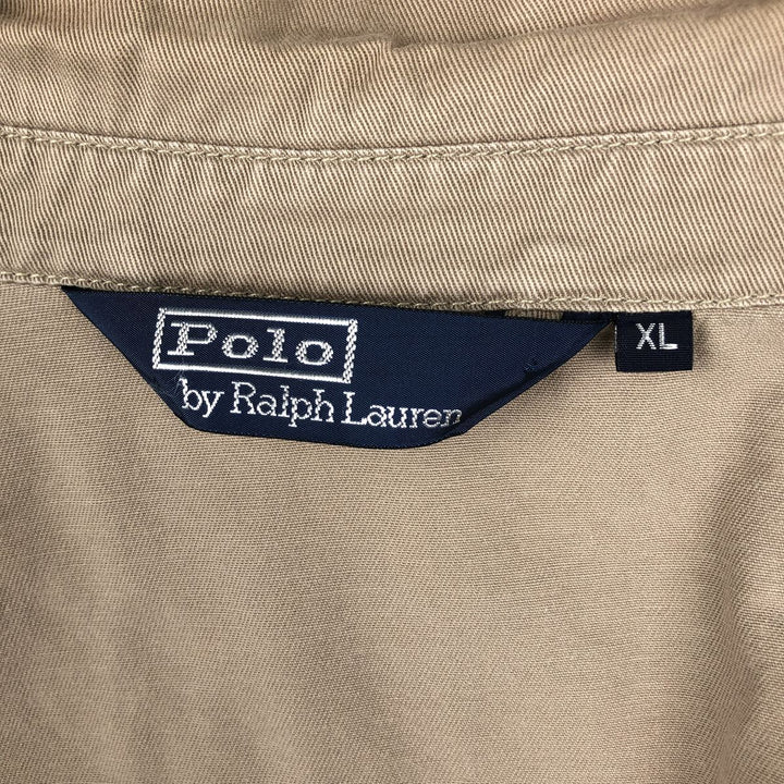 Ralph Lauren POLO by Ralph Lauren Swing Top Sports Jacket Men's XL cotton Beige type Vintage Second Hand