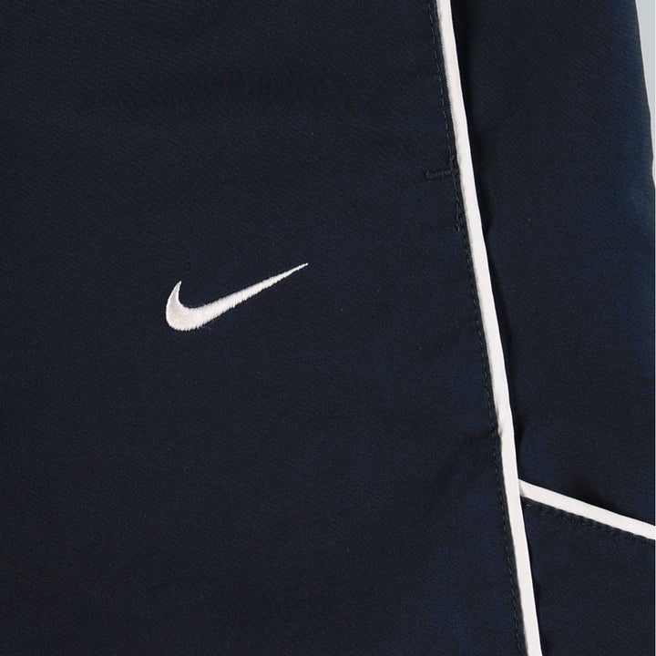 Nike NIKE Warm-up pants, nylon pants, rustling pants, men's size L polyester navy blue type Vintage Second Hand