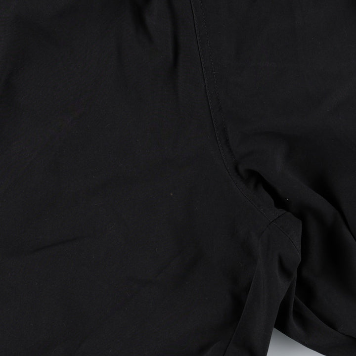 00'S Nike Warm-up Pants, Nylon Pants, Rustling Pants, Men's XL Size polyester black type Vintage Second Hand