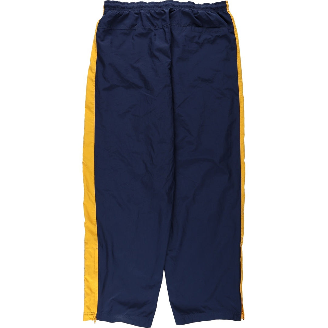 Nike NIKE Warm-up pants, nylon pants, rustling pants, men's size L polyester navy blue type Vintage Second Hand